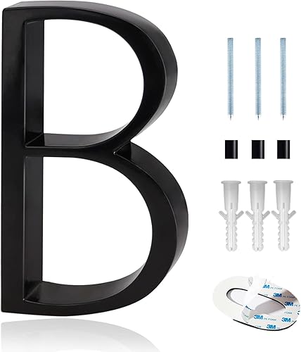 Miniatura 16 de Números flotantes de casa de 6 pulgadas, número de casa de acero inoxidable para exterior autoadhesivo, números de dirección de calle exterior