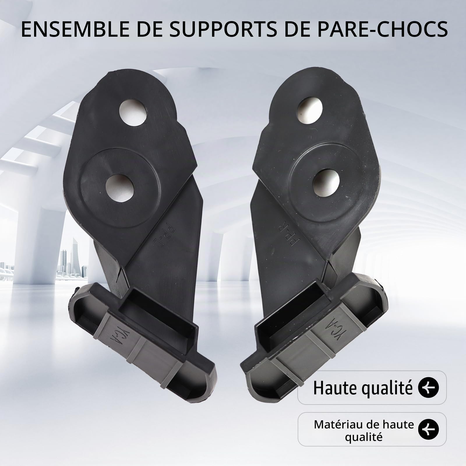 Support de pare-chocs avant 51118195295 pour Série 3 E46 Cabriolet Coupé Touring 1998-2006 gauche et droite 51118195296