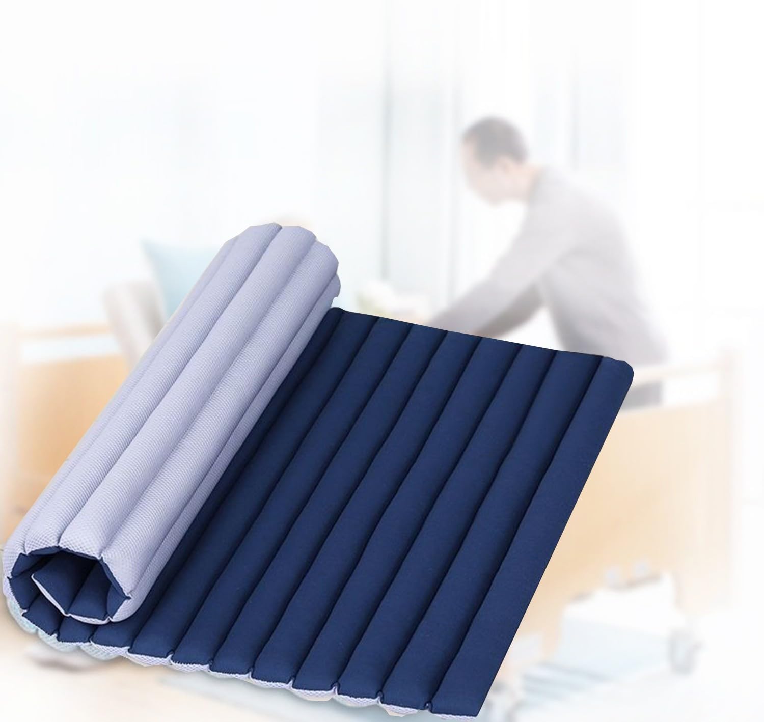Colchón Antiescaras,Colchón De Presión Alterna,Colchón Para El Cuidado De La Cama,Previene Y Alivia Las Escaras,Soporte De Presión Alternante Para Personas Mayores Encamadas,Pacientes B,90×70cm