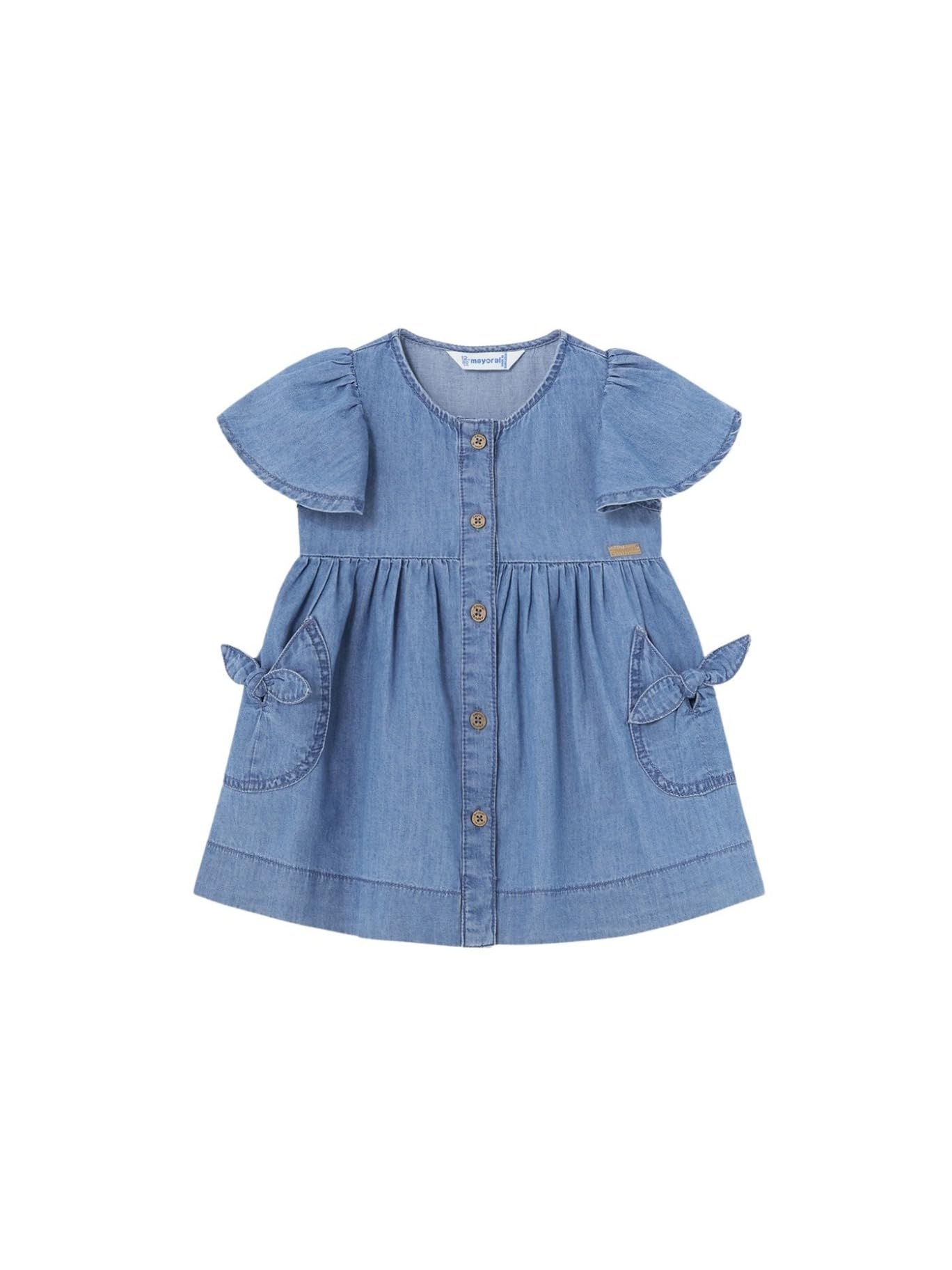 Mayoral Vestido Denim para bebé niña