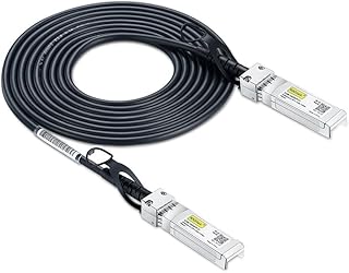 10G SFP+ DAC Cable - 10GBASE-CU Passive Direct Attach Copper Twinax SFP Cable for Juniper QFX-SFP-DAC-3M/ EX-SFP-10GE-DAC-3M, Ubiquiti, D-Link, Supermicro, Netgear, Mikrotik, ZTE Devices, 3m…