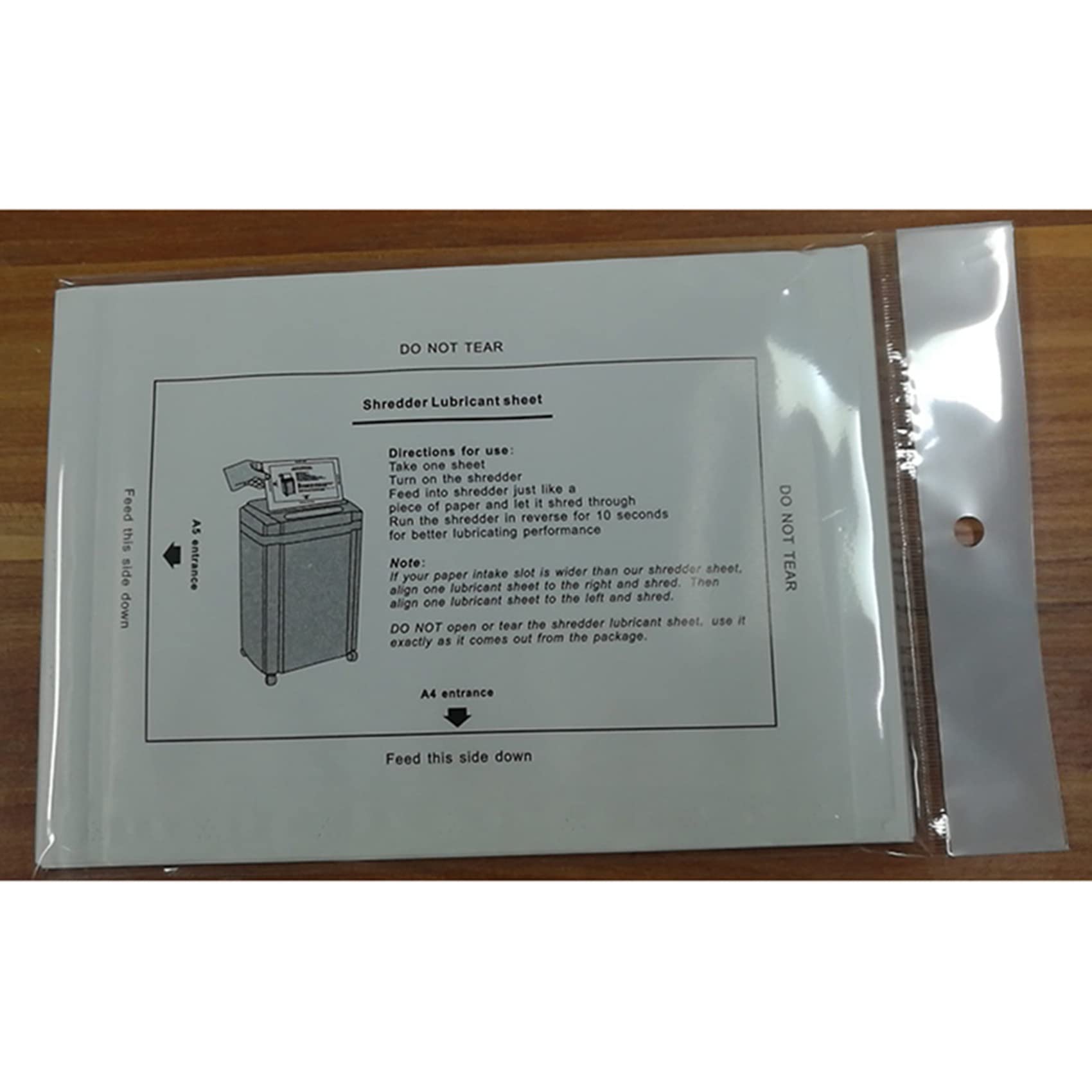 SAROAD Lot de 24 déchiqueteuses de papier - Lubrifiant - Papier portable - Type d' de lubrification