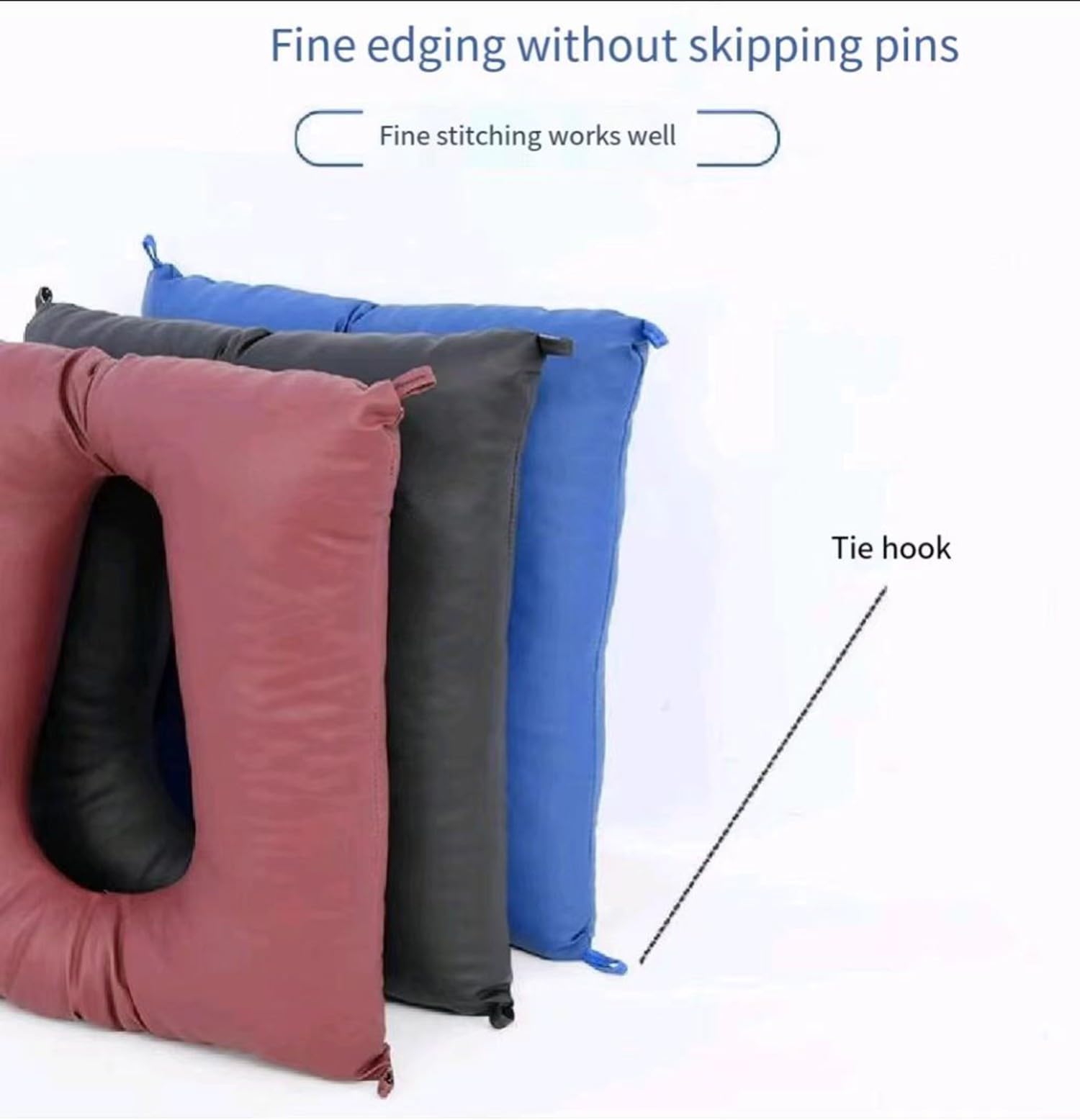 BLUEZY Coussins De Chaise Percée, Coussin Anti-Escarres En Forme De Carré, Pour Personnes Âgées, Coussin De Siège De Toilette Rembourré, Coussin Fauteuil Roulant Anti-Escarres B