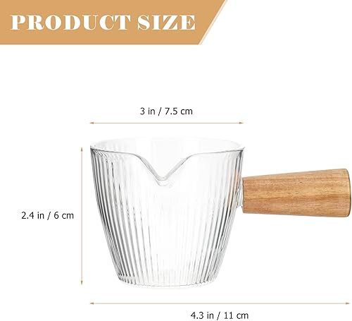 Miniatura 3 de Práctica jarra de crema Accesorios de leche Jarra de jarabe de cocina Jarra de crema multifunción Jarra de leche Suministros de leche Taza de leche