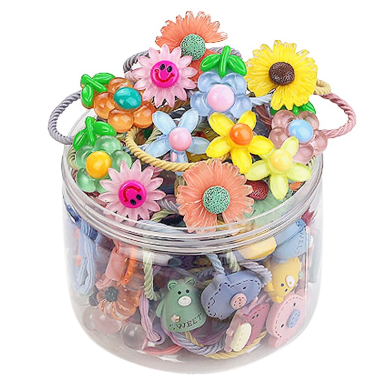 30 pcs Elastic Hair Bands Ties Accessories