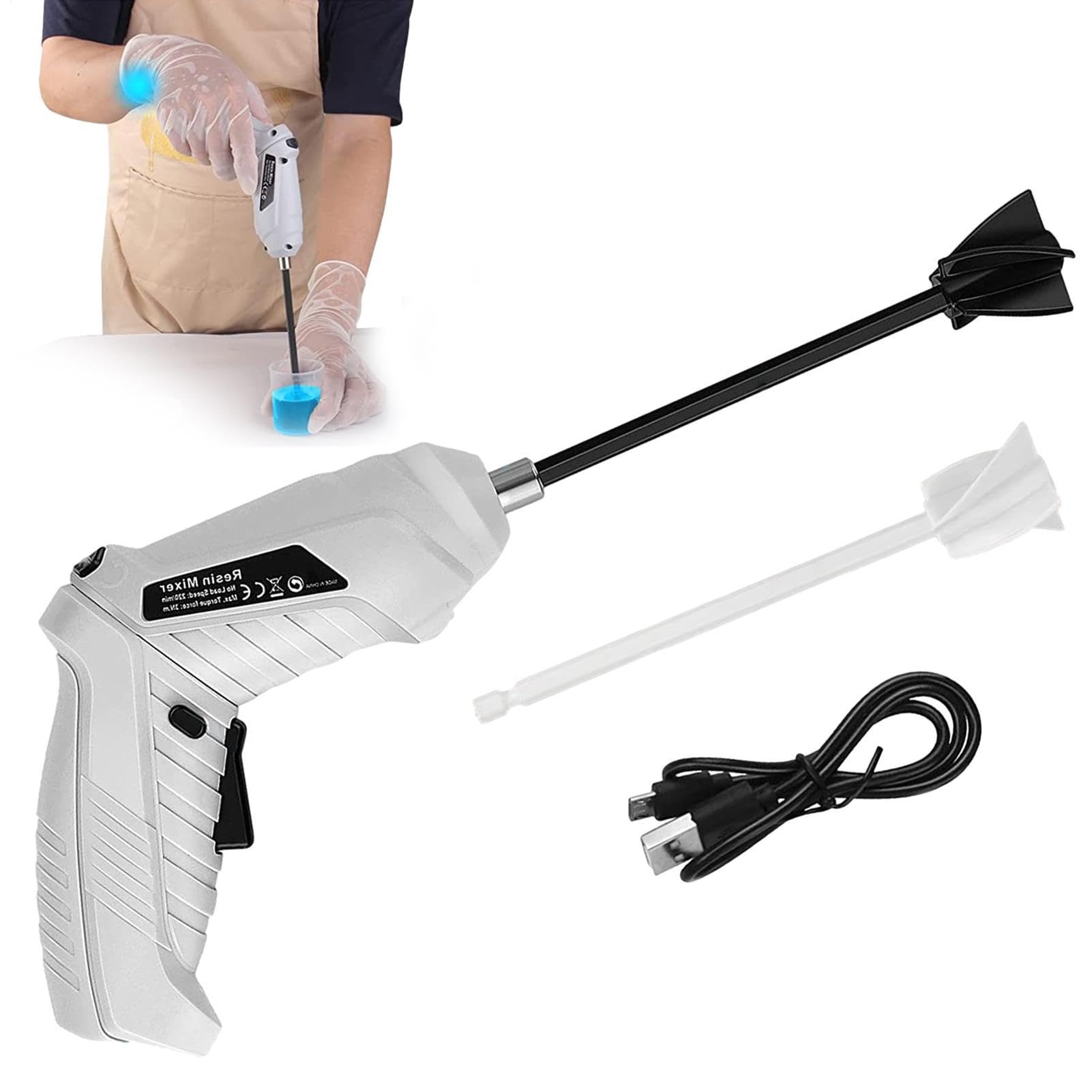 Mélangeur époxy rechargeable pour personnaliser vos gobelets et réaliser vos projets DIY
