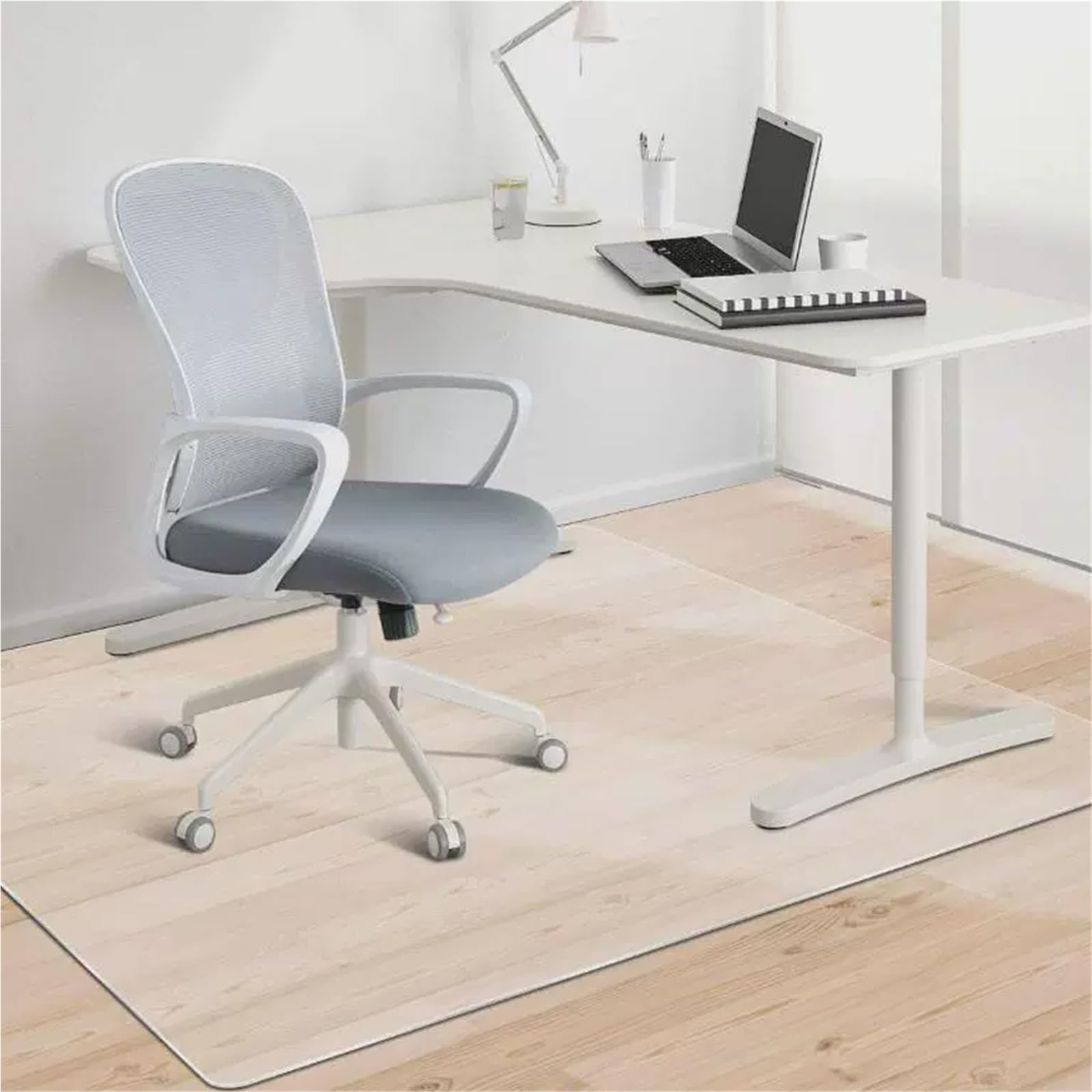 Rectangular Floor Protector Mat 0 04 0 06 0 08 Thick Clear PVC Office Chair Mat Non-Slip Protector