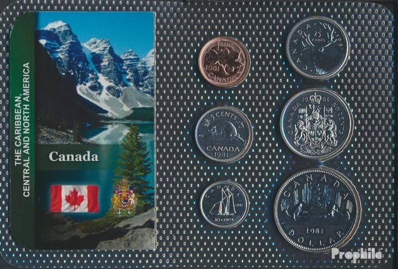 Kursmünzen Fleur de coin Canada sans rayure monnaie unzirkuliert de 1968