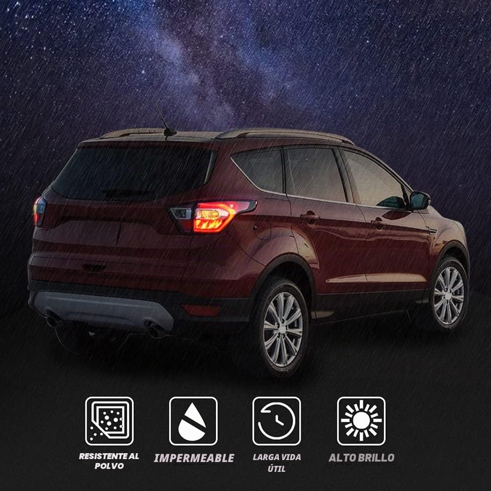 Coche Montaje De luces Traseras Para Ford Kuga 2017 2018 2019, lámpara trasera Luz Indicadora De Señal De Giro Coche Faro Trasero Accesorios, outside-right