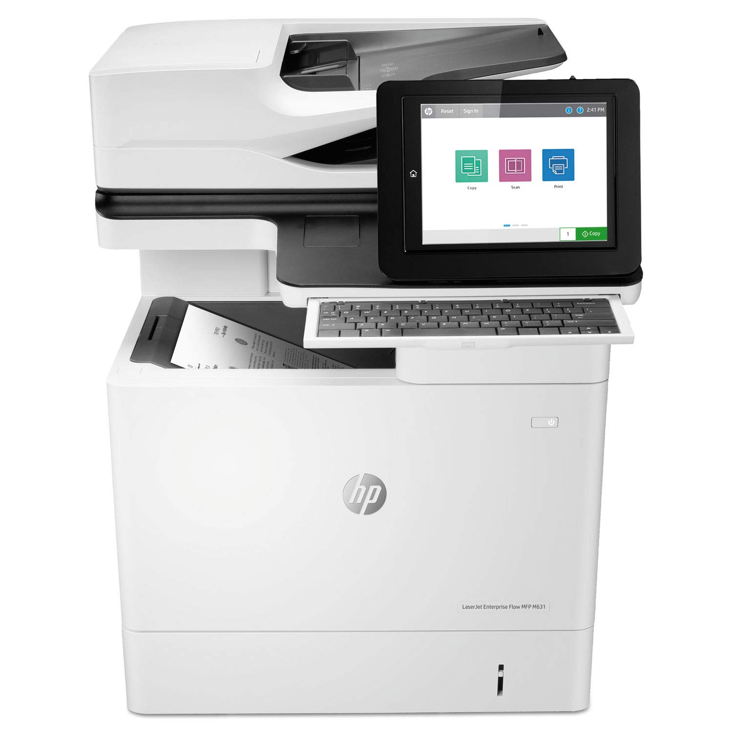 Amazon.com: HP LaserJet Enterprise Flow MFP M631h (J8J64A