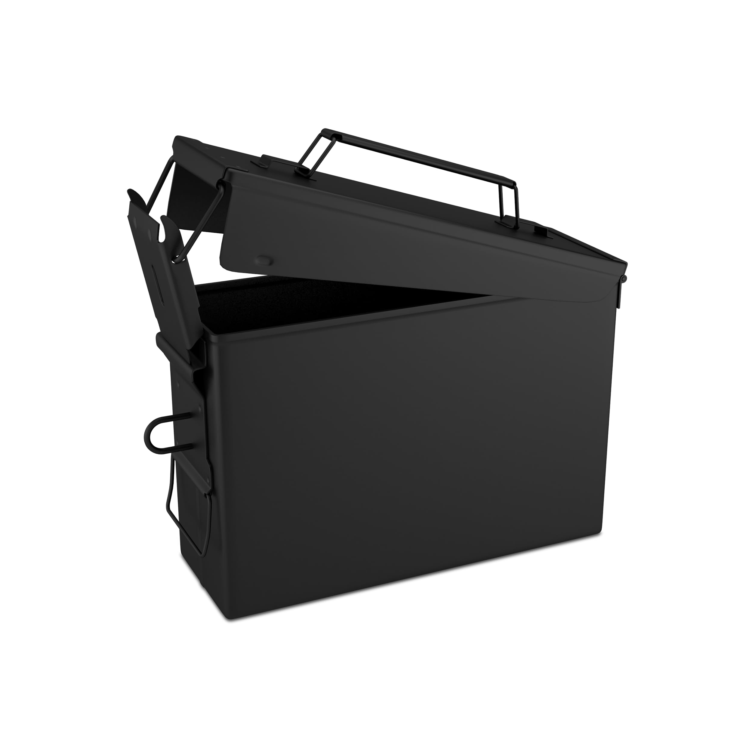 Metal Ammo Can - Military & Army Ammo Storage Container - M2A1 & M19A1 Ammunition Boxes - Use Our Ammo Case as a Metal Storage Box or an Ammo Crate Utility Box-image-3