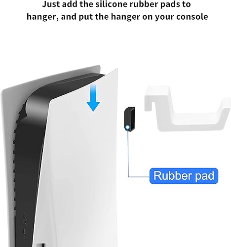 Miniatura 3 de Soporte para auriculares para PS5, soporte para auriculares, gancho para auriculares, soporte para consola de juegos PS5