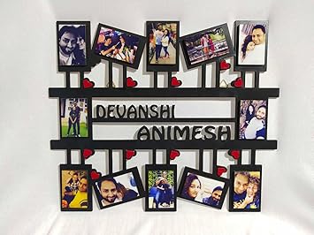 Treecase Customize Customized Gifts for Birthday | Name Gift | Photo Frame Collage | Size 30 cm x 40 cm