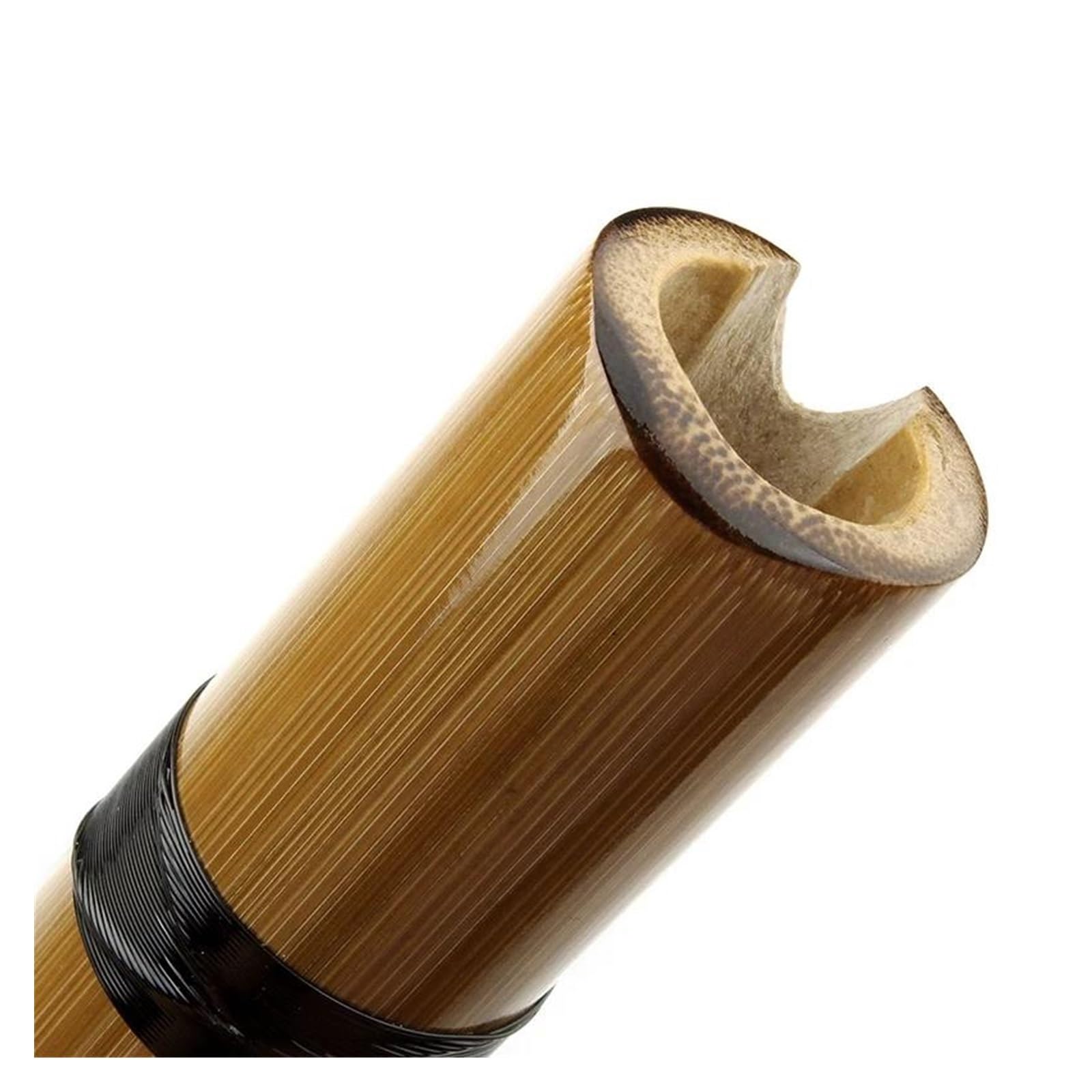 Flauta De Bambú De Madera Flauta De Bambú Clarinete En Clave A Instrumento De Viento Madera Profesional Para Adultos(Akey,2)