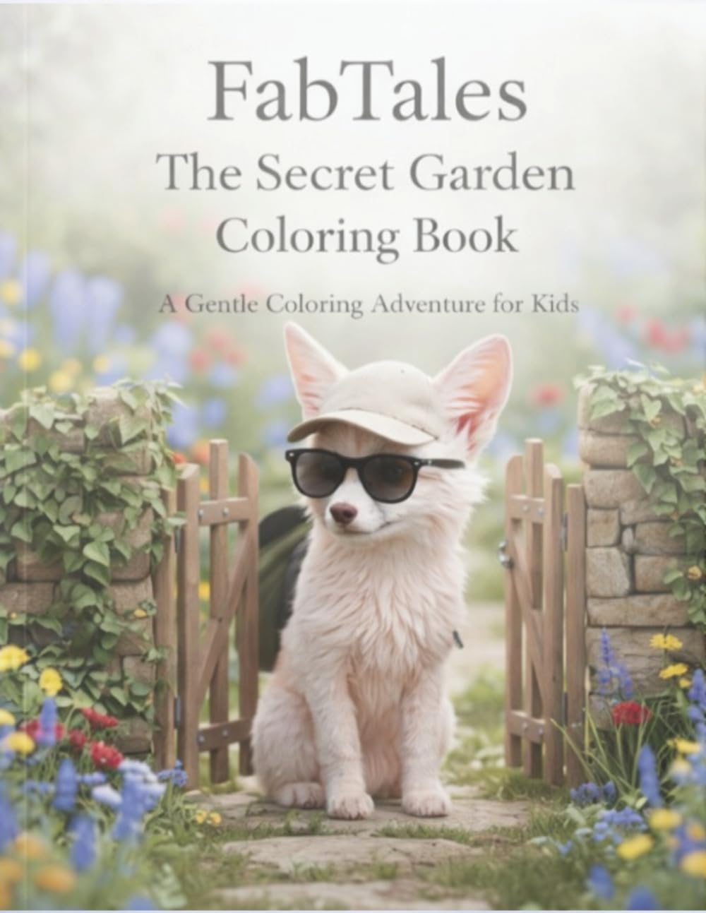 FabTales: The Secret Garden adventure: A magical coloring adventure book (FabTales Adventure coloring book)