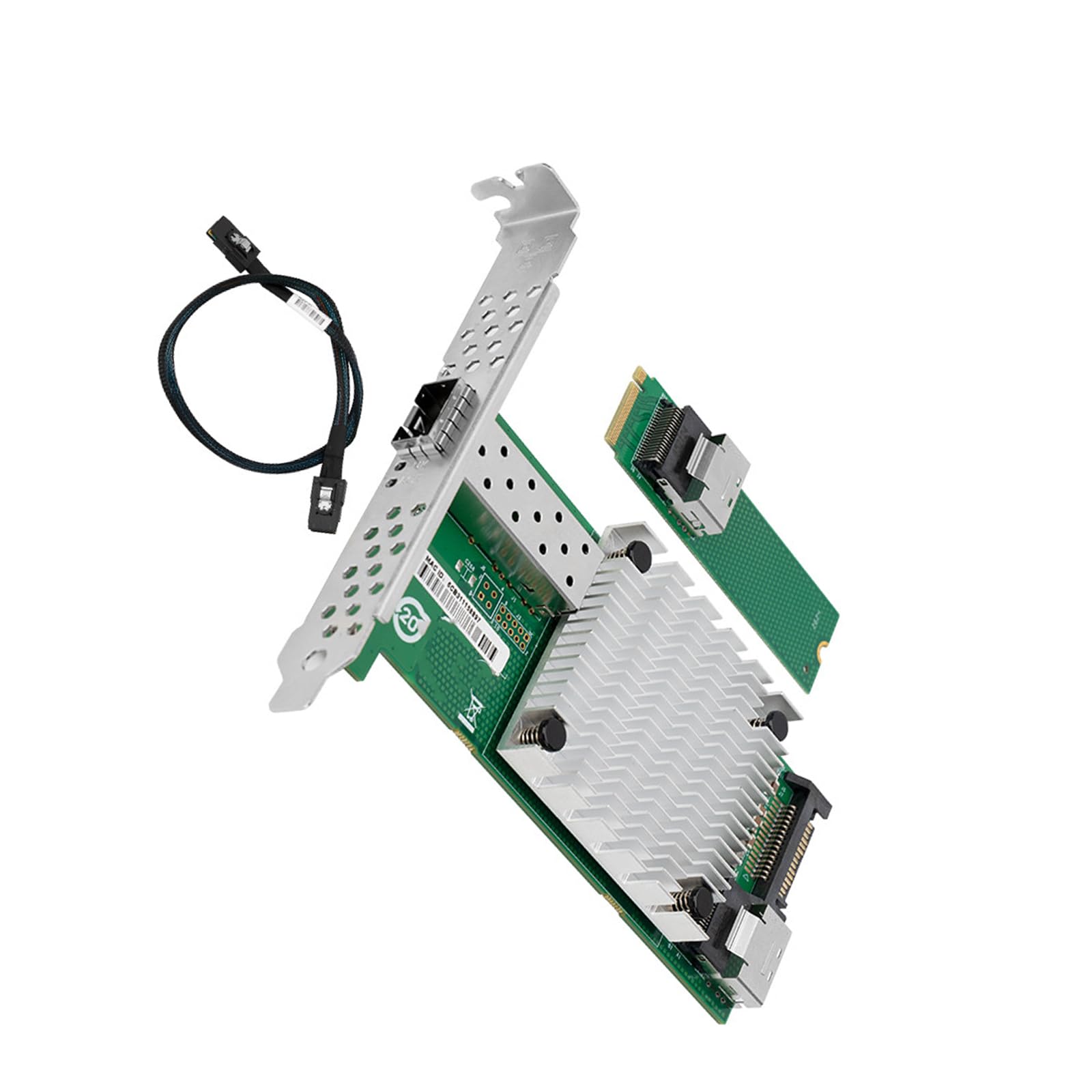 Adattatore Ethernet 10Gbe a Porta Singola 10G SFP+ Scheda Rete in Fibra 82599 Scheda Rete con Chip per Server Desktop