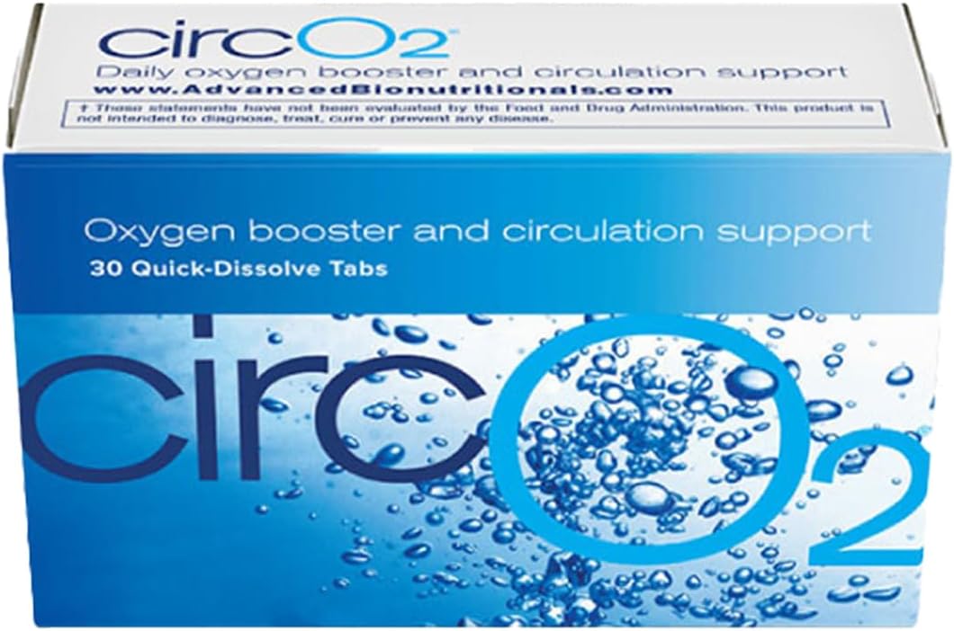 Advanced Bionutritionals – Circ02, Nitric Oxide Supplement for Men and Women, Supports Immune System, Beet Root, L-Citrulline Formula, Non GMO, Gluten Free, Dairy Free, Soy Free, Vegan (30 Lozenges)