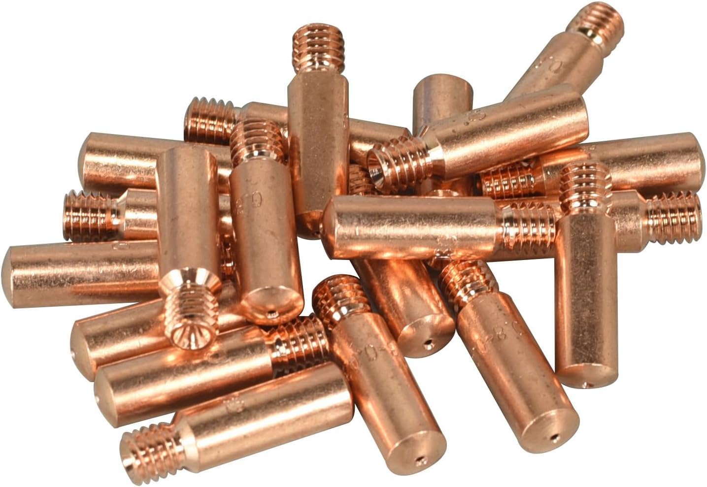 RIVERWELD MIG Welding Torch Gun Heavy Duty Contact Tips .045" 1.2mm 11H-45 for Lincoln Magnum 100L and Tweco Mini/#1 Pack of 20
