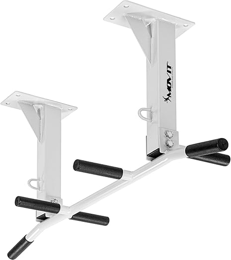 Barra Per Trazioni Da Soffitto - Professionale, Portata 350 Kg, 6 Impugnature Antiscivolo - Foto 9