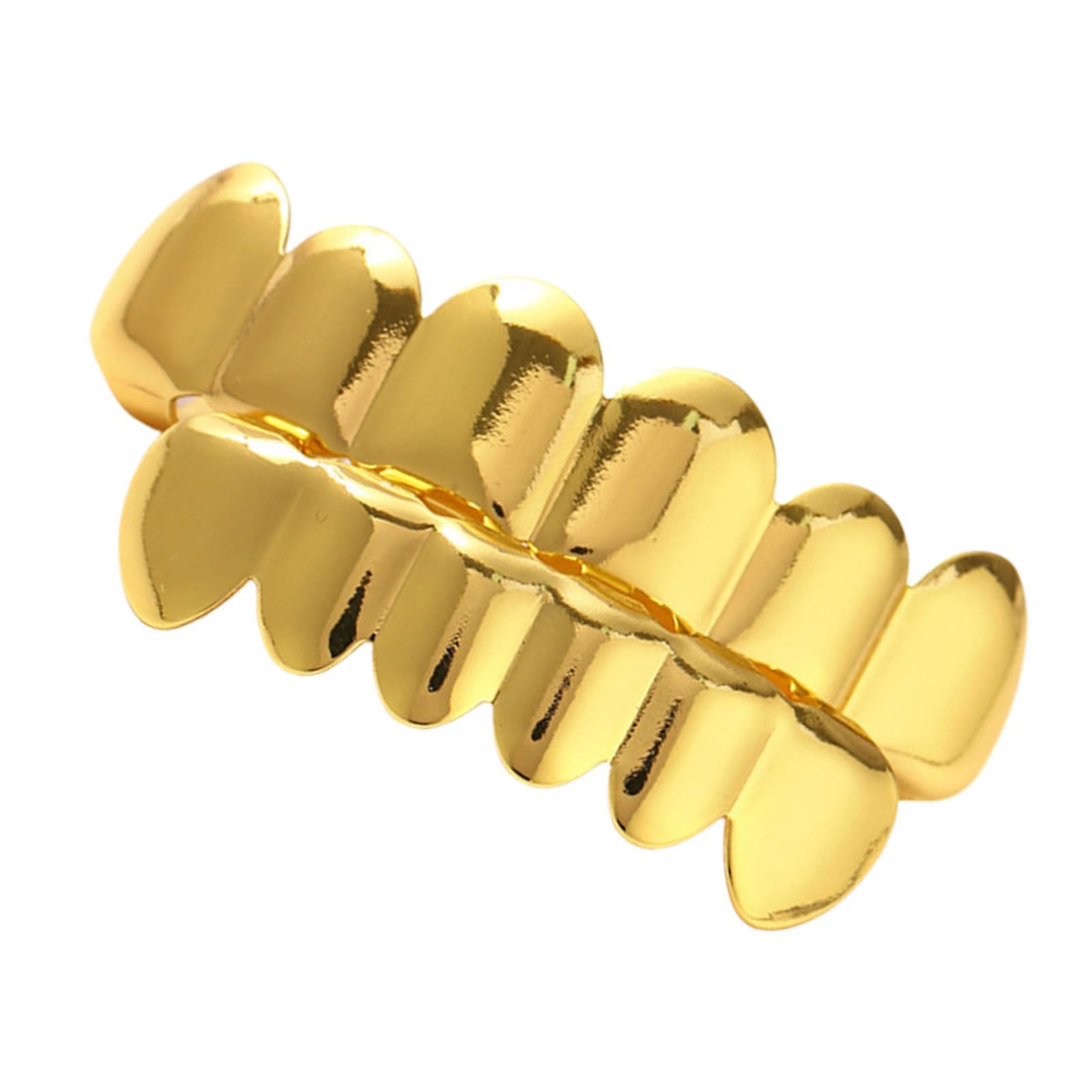 Removable Grillzs Set Stylish Top And Bottom Tooth Caps Fashion Teeth Accessories For Party Enthusiasts