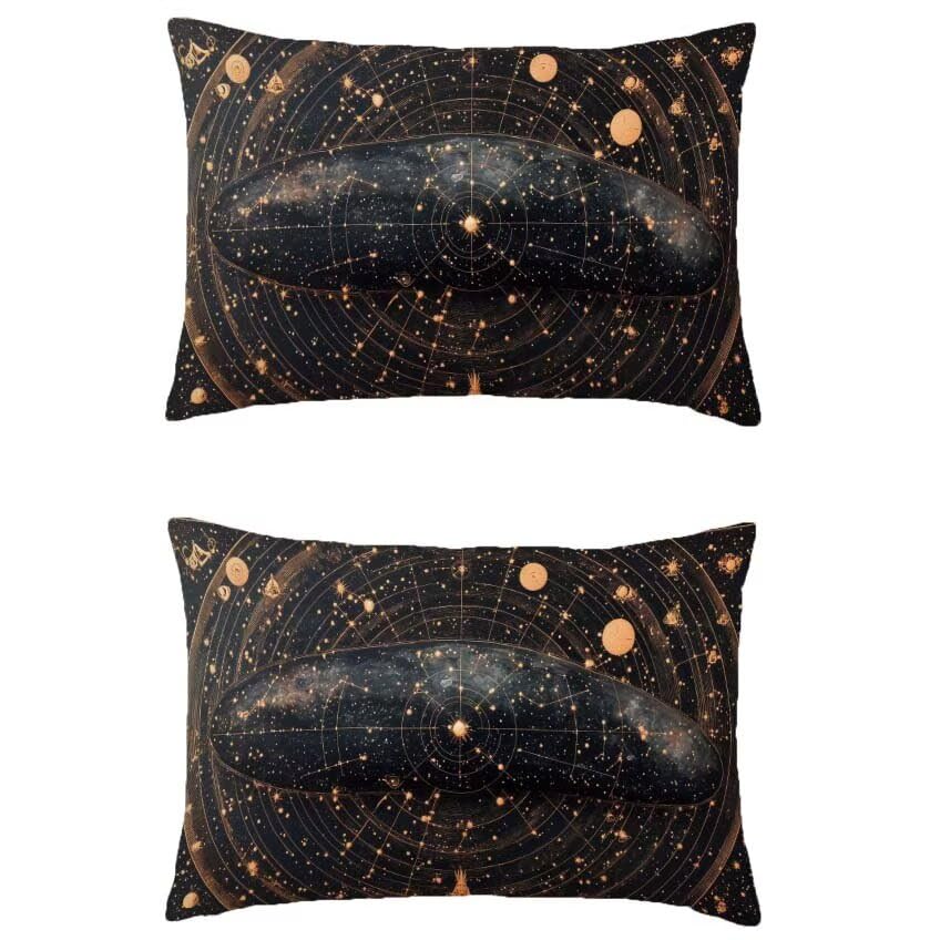 Housse coussin exterieur noir 70x90cm rectangulaire lin