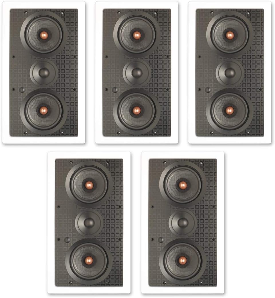 5 Channel Home Theater Surround System Presence Dual 5.25