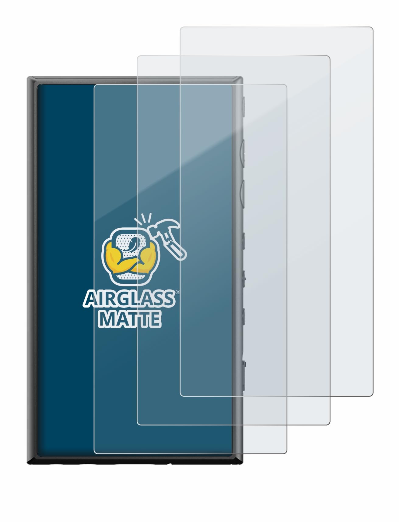 BROTECT Full-Cover Screen Protector for Sony Walkman NW-A306 (2 Pieces