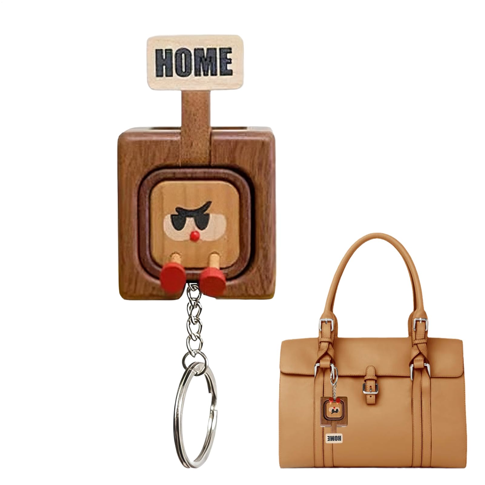 Percheros para la organizador de llaves en la entrada de casa y decoración de sala