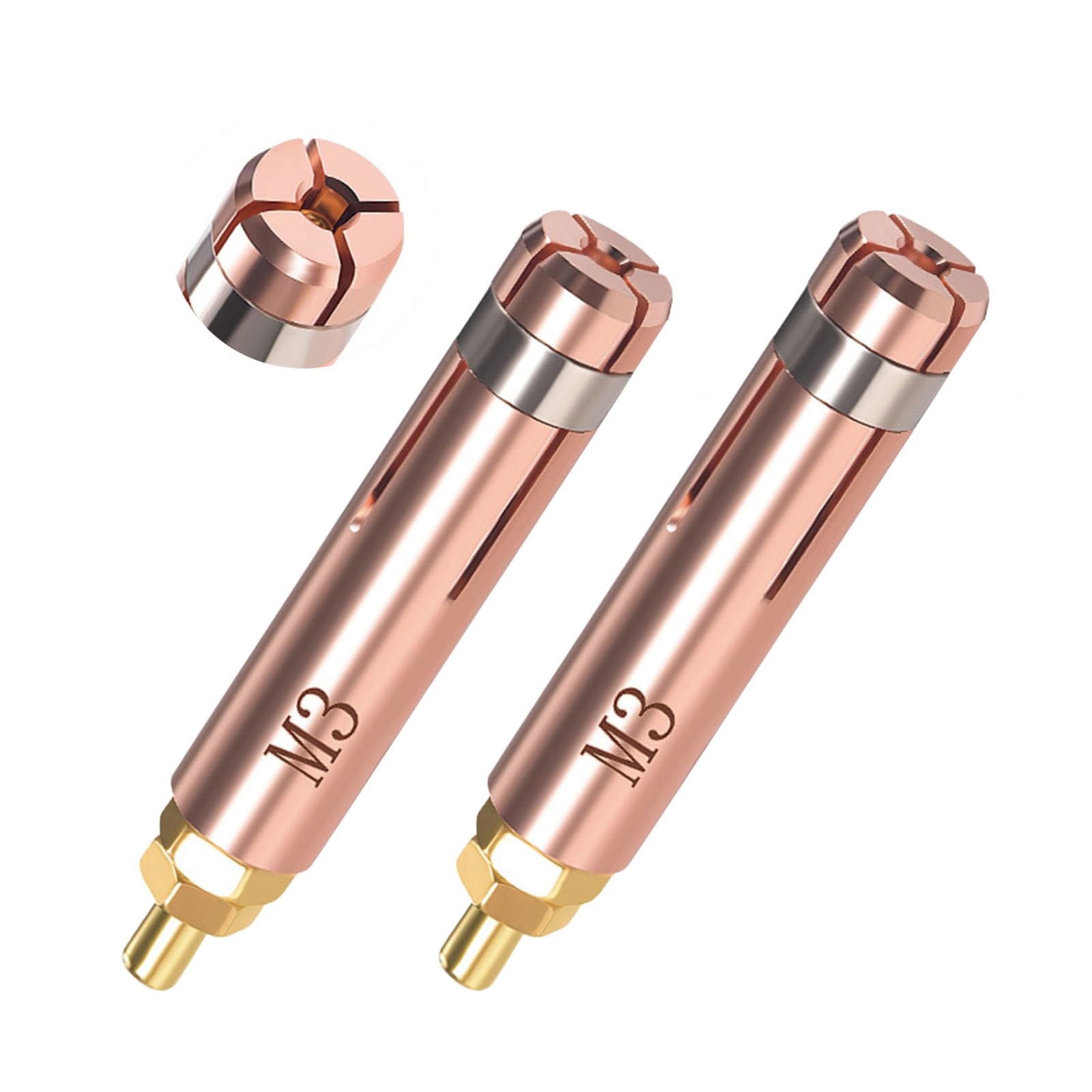 Buxuaaaa E Premium Studs Welding Chucks Copper Wedges Collet Chucks Welding Torch Quipment Torch Collet