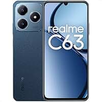 Realme C63-128GB - 6GB Ram - Câmera 50MP - Bateria 5000mAh - Tela de 6,74'' - Azul