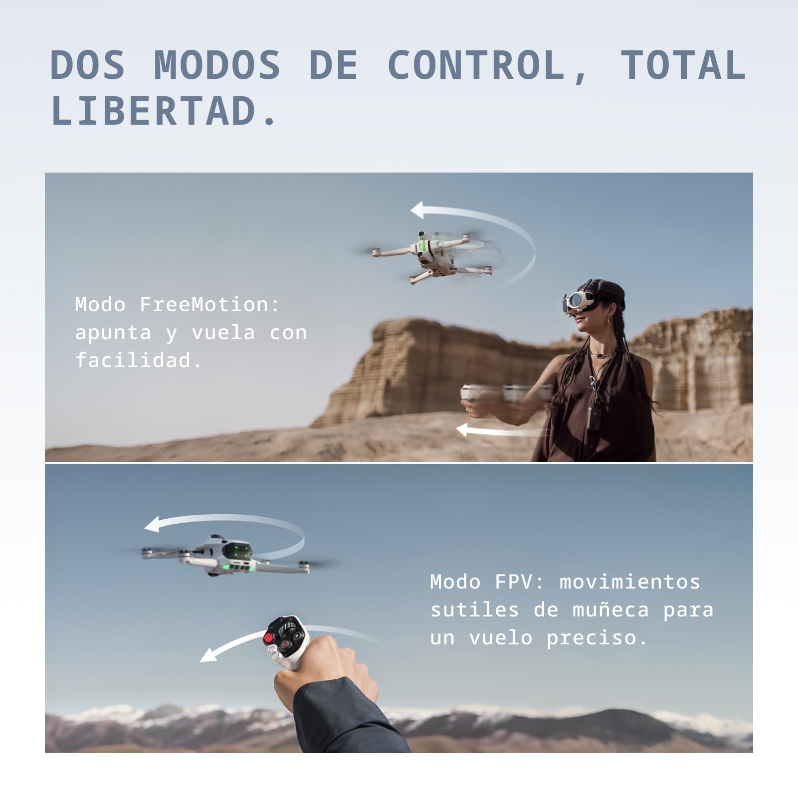 Antigravity A1 Pack Explorer (3 batterie) – Drone 360 8K immersivo, Punta e vola, anticollisione, 249 g e pieghevole, Deep Track, ritorno automatico, fino a 10 km, editing automatico