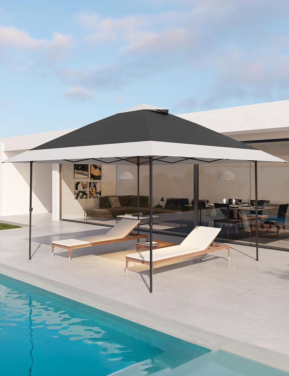 Garvee 13x13FT Pop Up Gazebo assembled