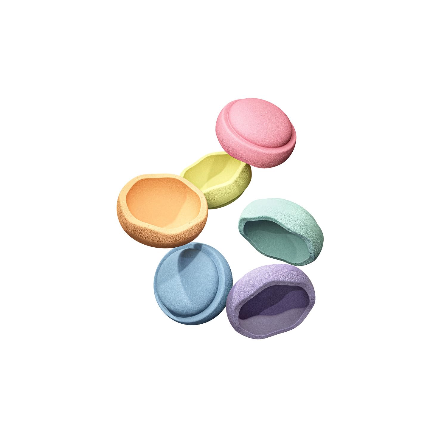 Stapelstein Balancing Stones Set Original Mini Rainbow