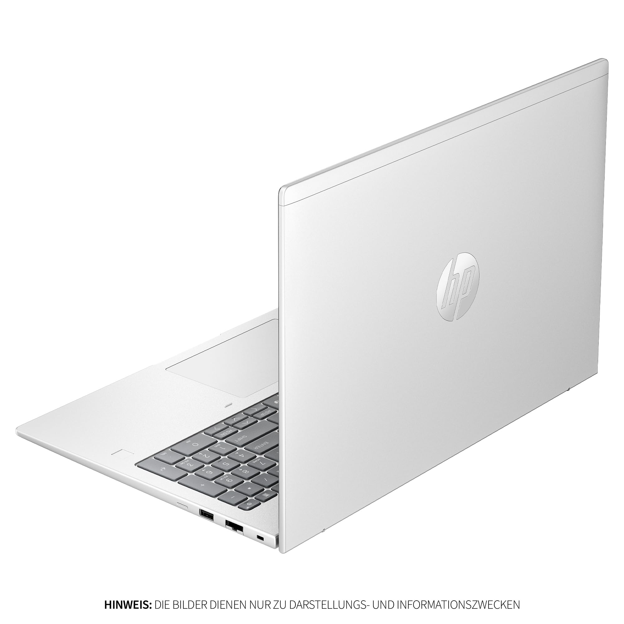 HP ProBook 4 G1i AI Business Laptop, Intel Core Ultra 5 225U, 16 GB DDR5 RAM, 512 GB SSD, 16" WUXGA IPS (1920x1200), Fingerprint, Deutsches Tastatur Layout, Windows 11 Pro, Silber