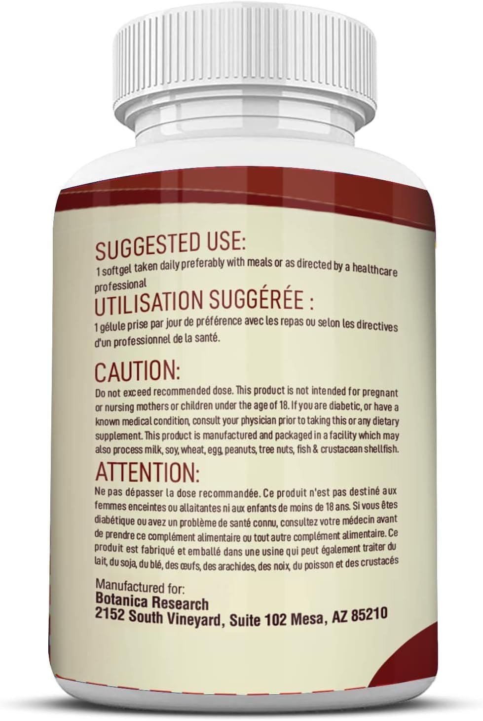 PhosphatidylCholine Complex an All-Natural Nootropic Formula for Brain Health, Liver & Cognitive Support - 60 Phosphatidyl Choline Capsules by Botanica Research - Image 3