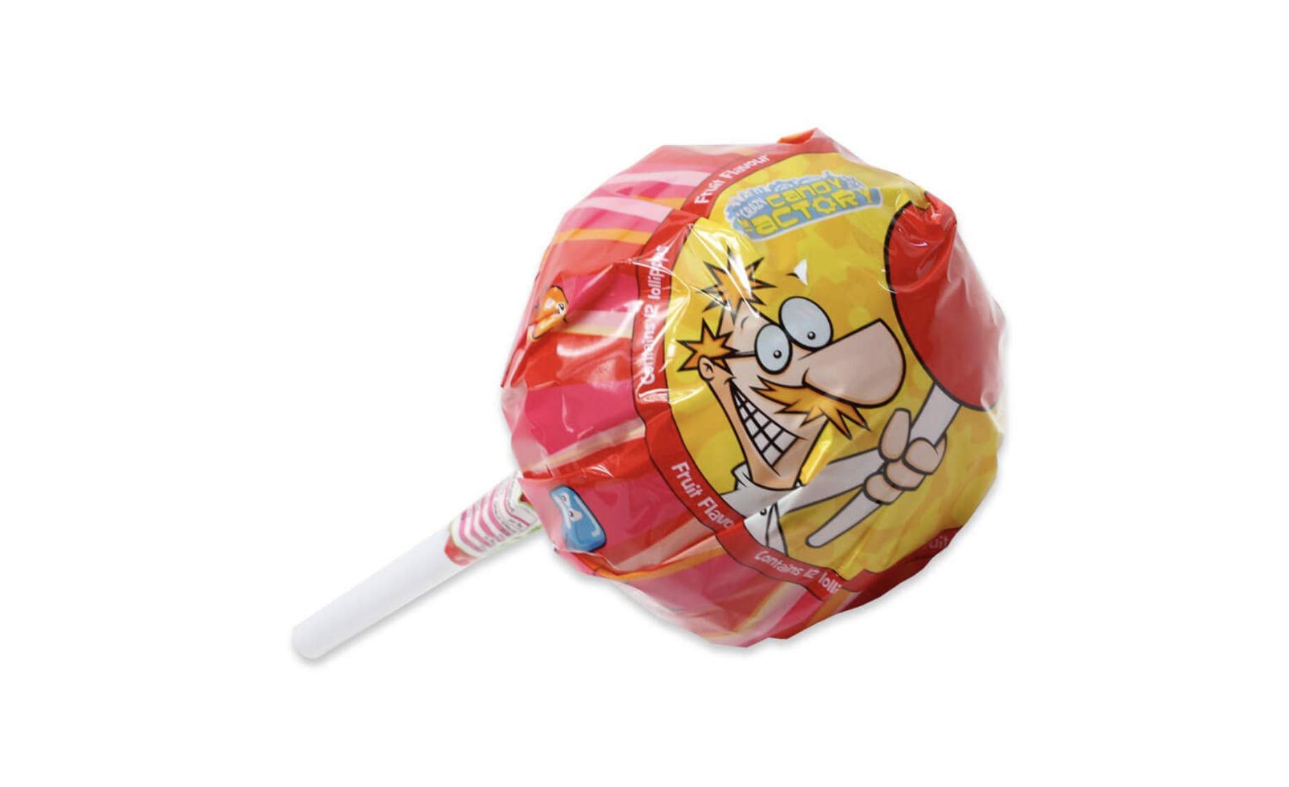 Giant Sweet Lolly Filled with 12 Delicious Fruit Flavoured lollipops