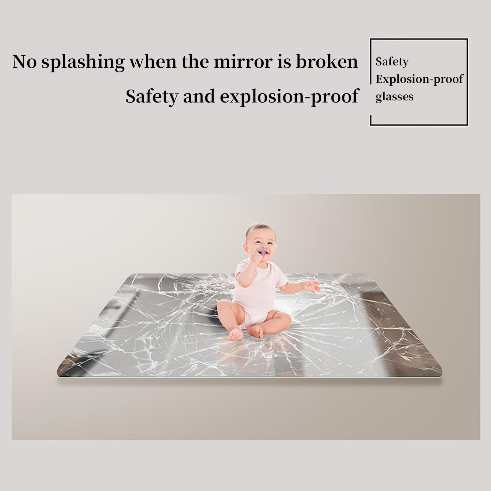 JSLJDM Specchio Bagno Retroilluminato,Specchio da Bagno,Specchio da Bagno Moderno Specchio da Bagno A Semicerchio con Taglio Sinistro/Destro,con Luci Specchio per Il Trucco Retroilluminato A LED