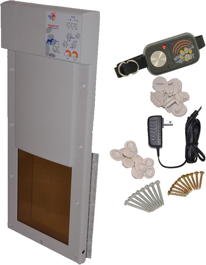 Power Pet Electronic Pet Door Medium PX1 Pet Supplies