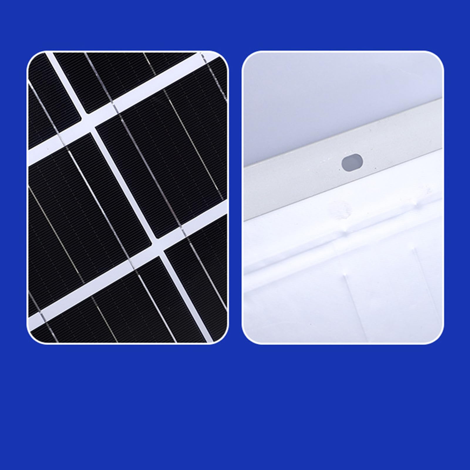 Zestaw Paneli Słonecznych, Elastyczny Monokrystaliczny Panel Słoneczny 40W 18V Słoneczny Panel Fotowoltaiczny, Przenośna ładowarka Słoneczna Do łodzi Kempingowej