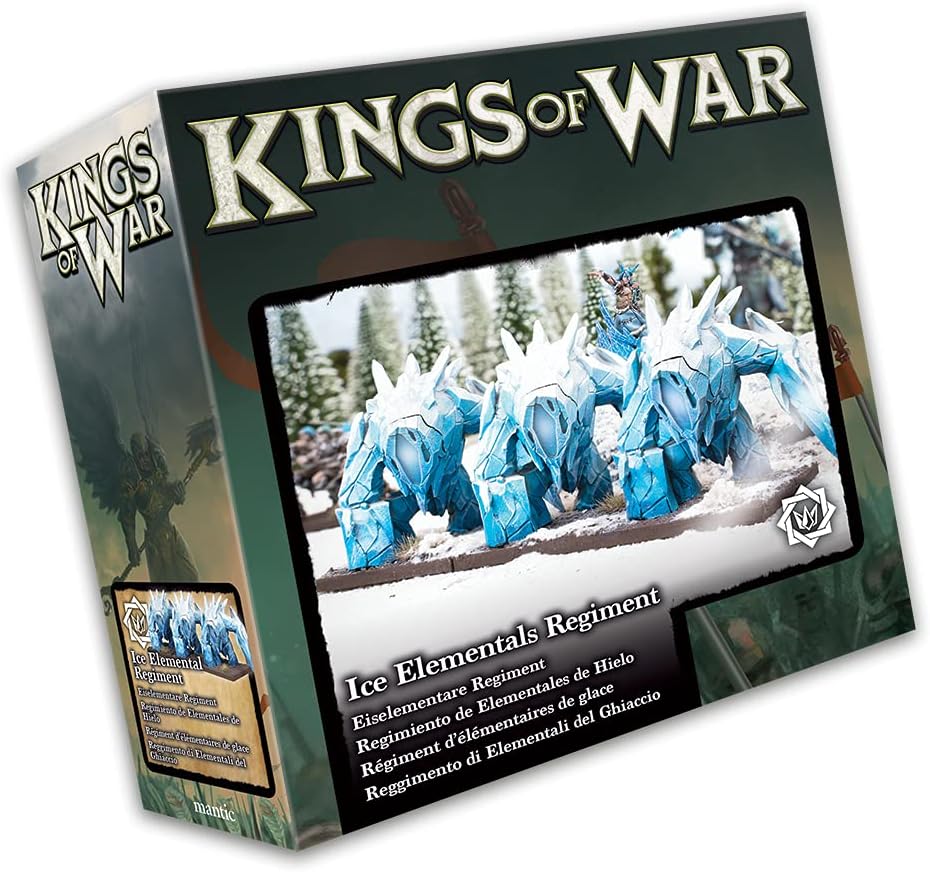Mantic KoW Northern Alliance Ice Elemental Regiment