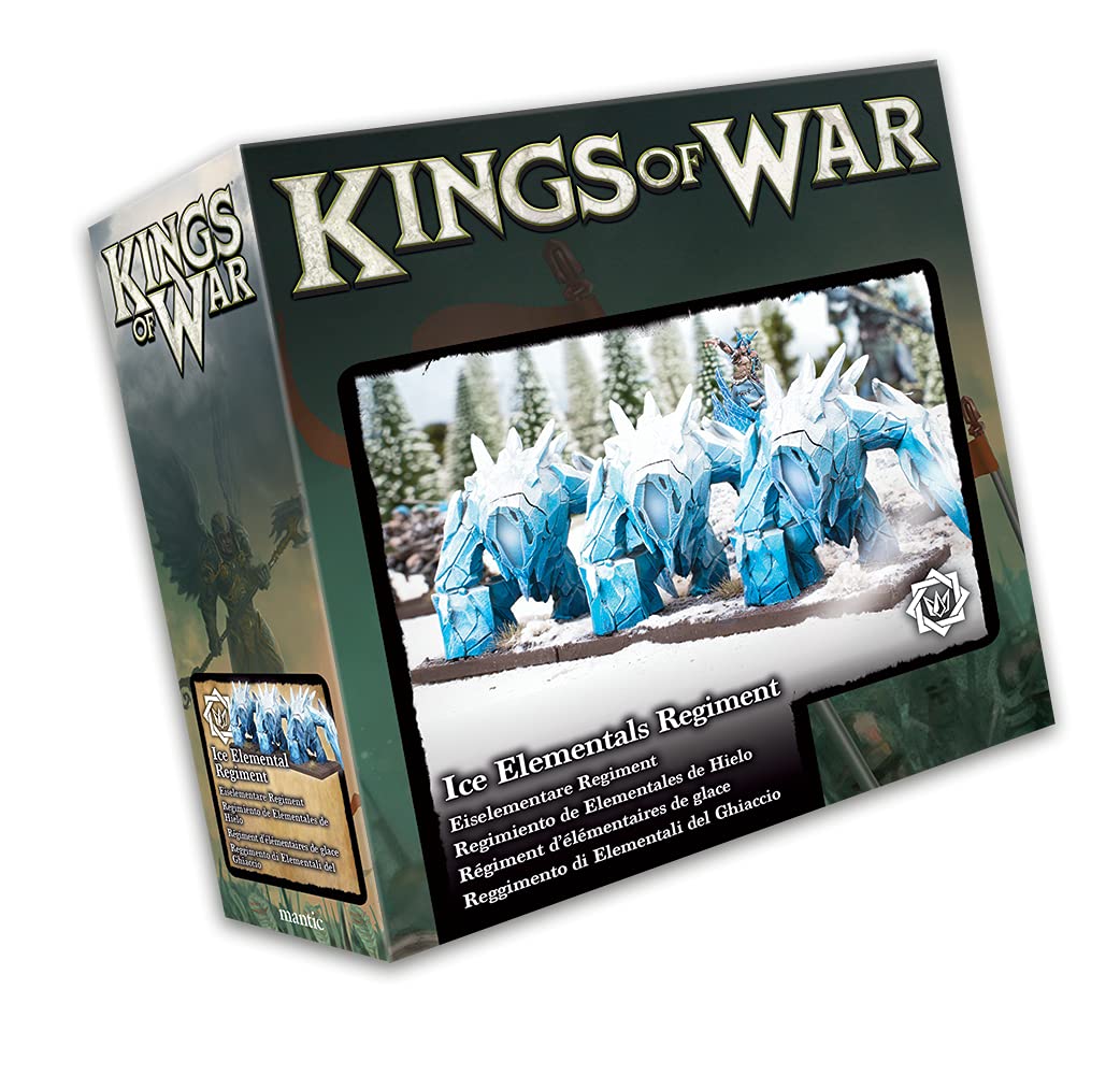 mantic Kings of War: Northern Alliance - Ice Elemental Regiment