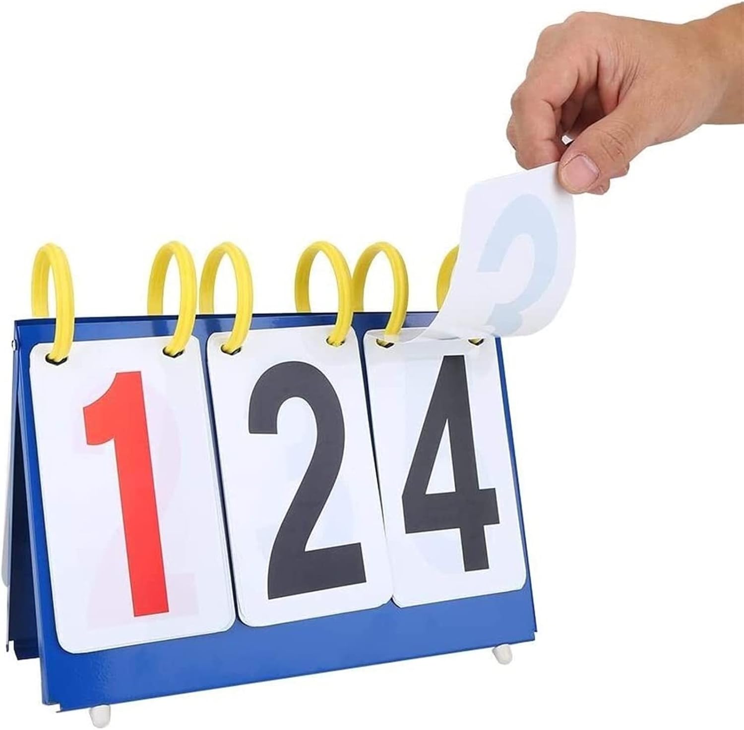 Flip Scoreboards - Portable Sports Flip Score Counter for Table Tennis Basketball,3-Digit