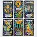 GZXINKE Love Oracle Deck, Twin Flame Tarot Cards, Mystic Love Oracle Cards for Soul Connections, Romance and Healing Oracle Cards for Beginners
