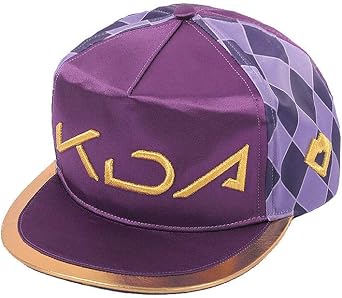 Adult Cosplay Hat Accessories Purple Hat Cap Baseball Caps for Women Halloween Party Props