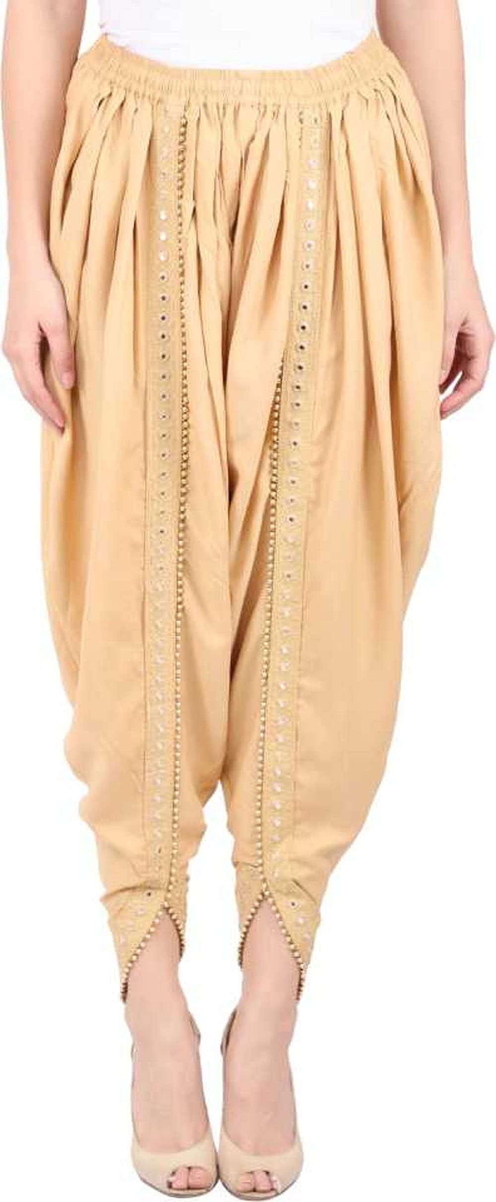 srisaras Women's Loose Fit Harem Pants-picture-38
