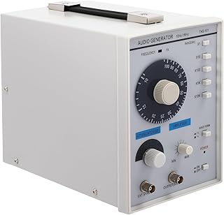 Signal Generator Low Frequency Generator RF Signal Generator Source Adjustable Audio Signal Generator 10Hz-1MHz TAG-101 110V (US Plug)