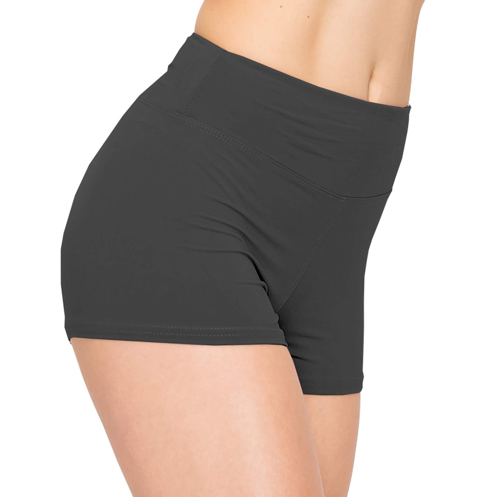 ALWAYS Yoga Shorts for Women – High Waisted Workout Biker Shorts for Yoga, Running &amp; Under Dress Anti-Chafing Comfort