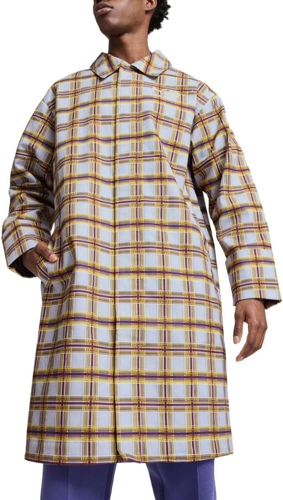 PUMA Mens X Schomburg Outerwear Button Down Jacket Athletic Outerwear Casual - Blue