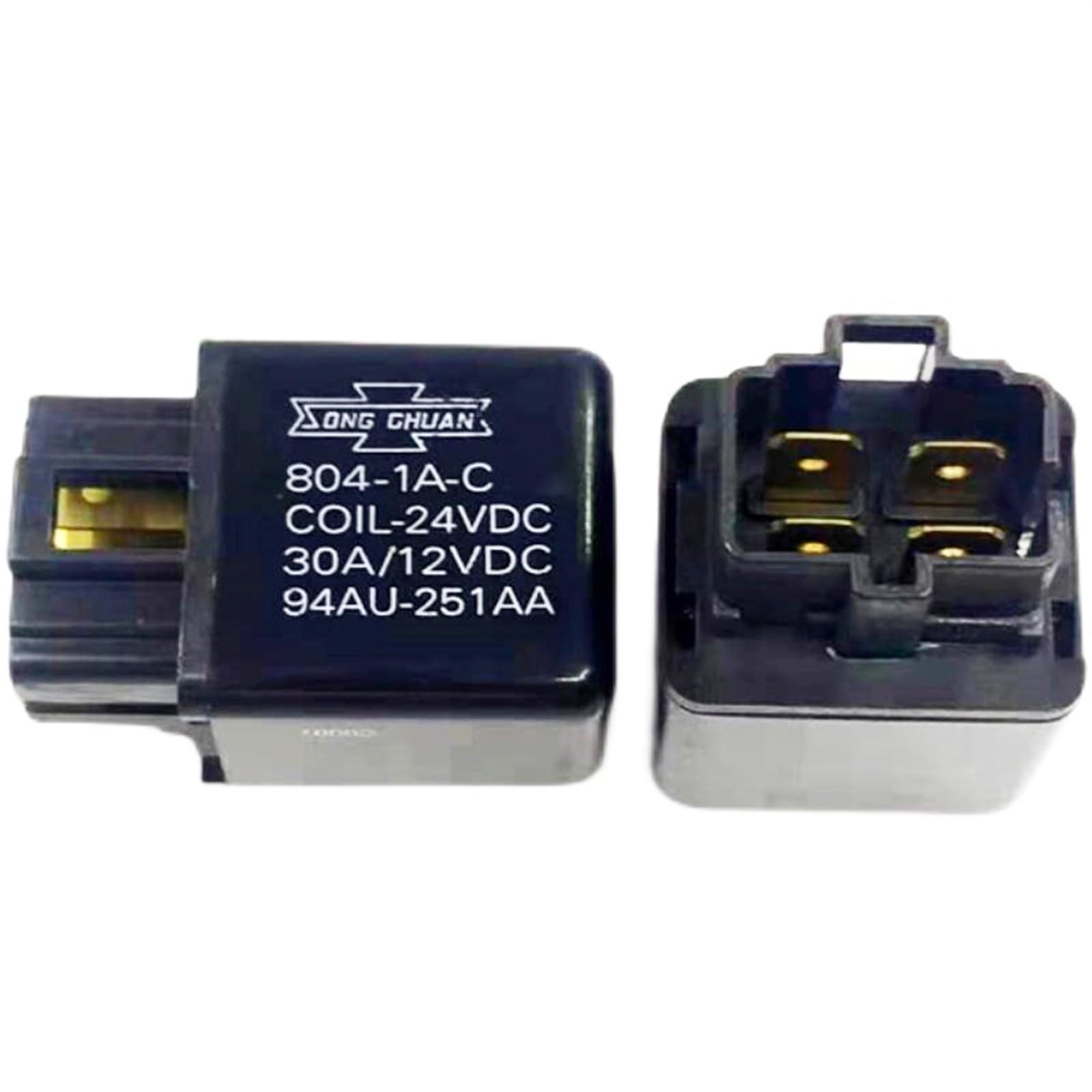 VDOQTLJT 804-1A-C 8041AC DC24V 24VDC 24V 30A Relay 4PIN
