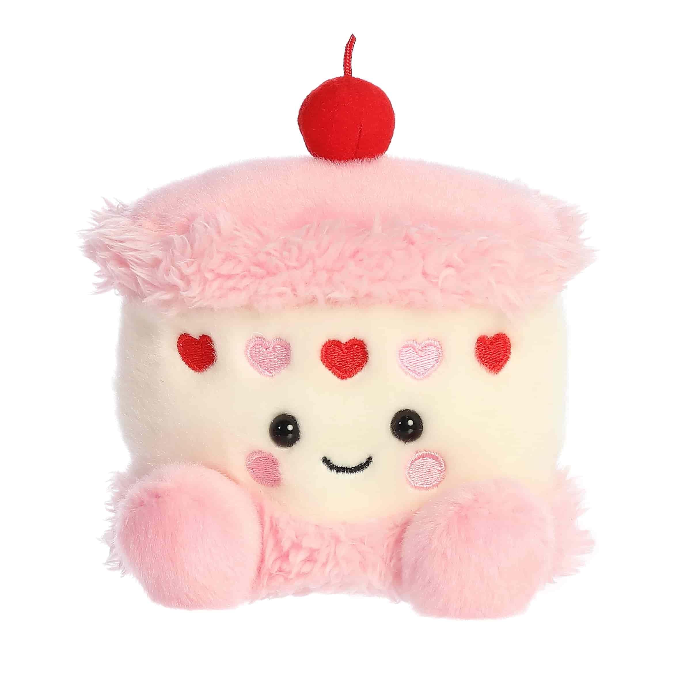 Amazon.com: Aurora Adorable Palm Pals Jubi Heart Cake Stuffed
